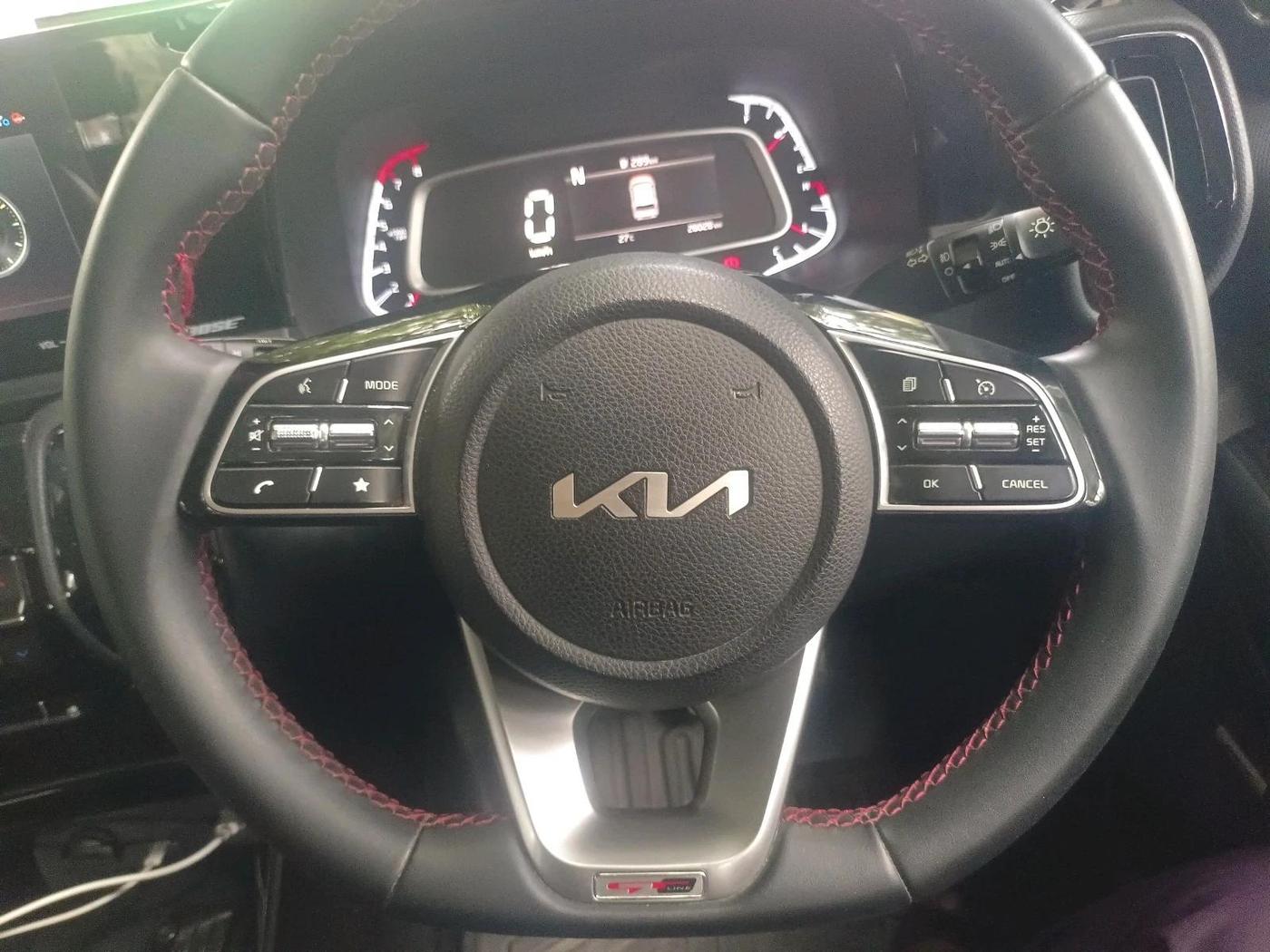 2022 KIA SONET GTX PLUS 1.0 IMT, Petrol, Manual, 26,028 km, interior