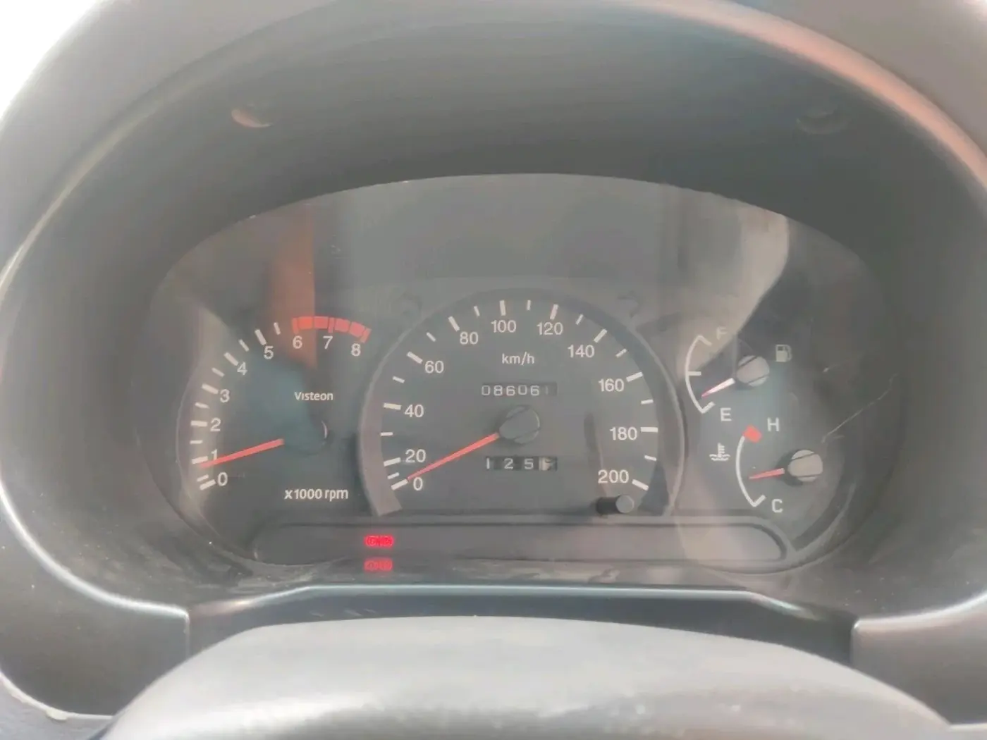 2000 Hyundai Accent GLE, Petrol, Manual, 86,061 km, interior