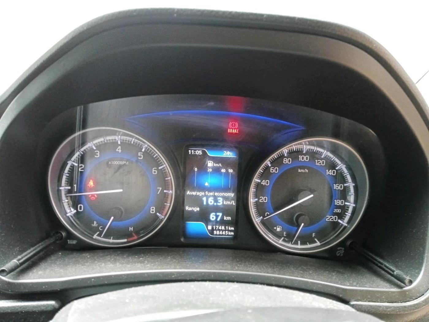 2017 Maruti Baleno ALPHA PETROL 1.2, Petrol, Manual, 98,445 km, interior