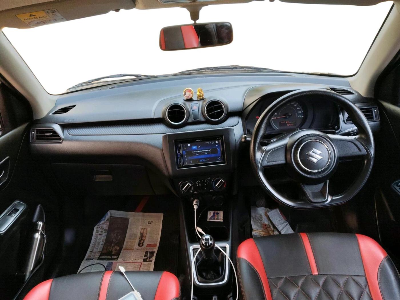 2019 Maruti Swift LXI, Petrol, Manual, 90,425 km, interior