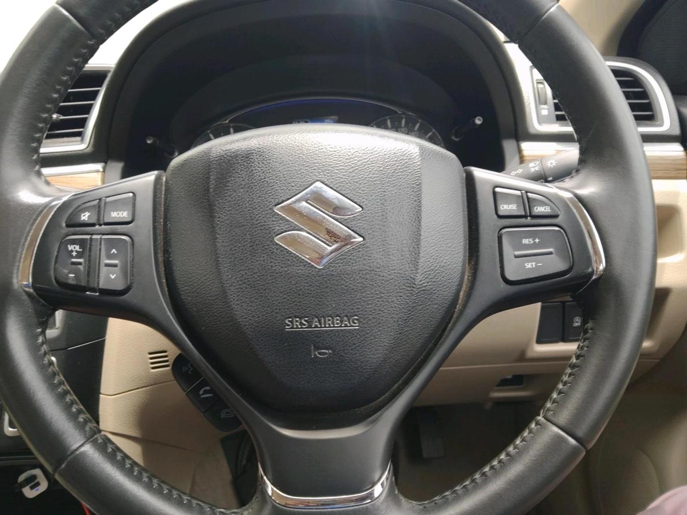 2018 Maruti Ciaz ALPHA 1.5 SHVS PETROL, Petrol, Manual, 21,731 km, interior