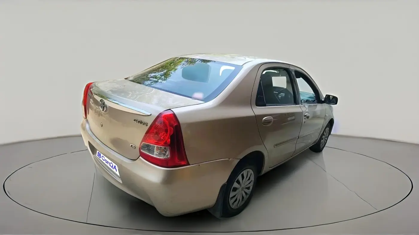 2011 Toyota Etios G, Petrol, Manual, 64,295 km, exterior
