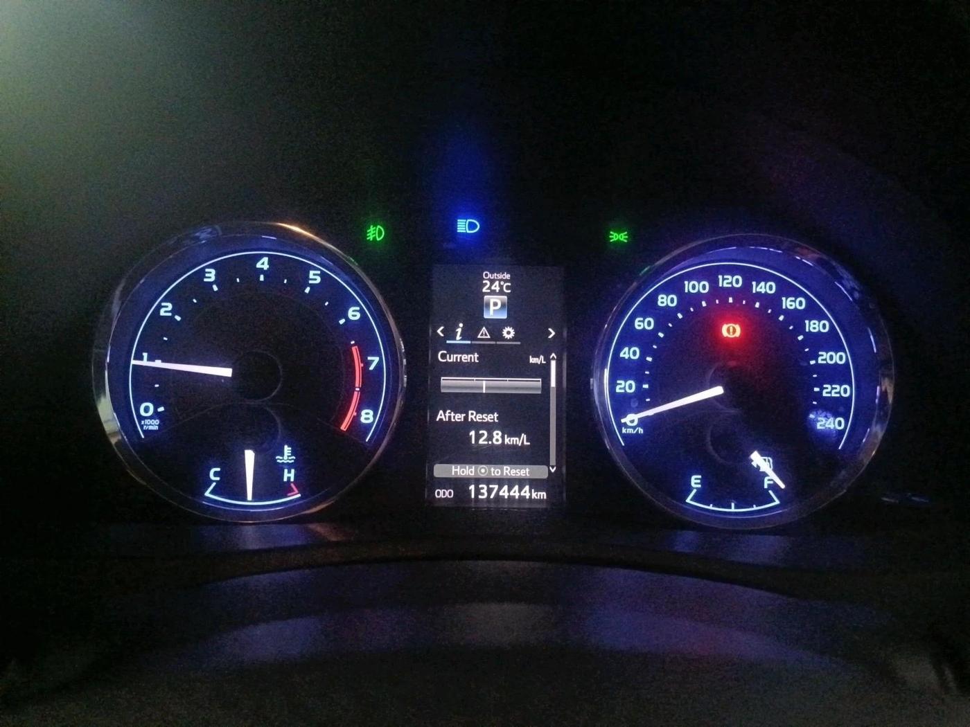 2018 Toyota Corolla Altis VL CVT PETROL, Petrol, Automatic, 1,37,444 km, interior