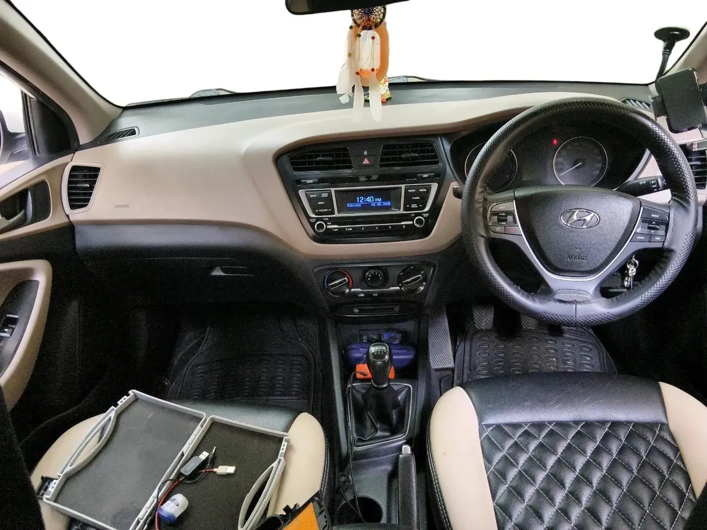 2017 Hyundai Elite i20 MAGNA 1.2, Petrol, Manual, 76,553 km, interior