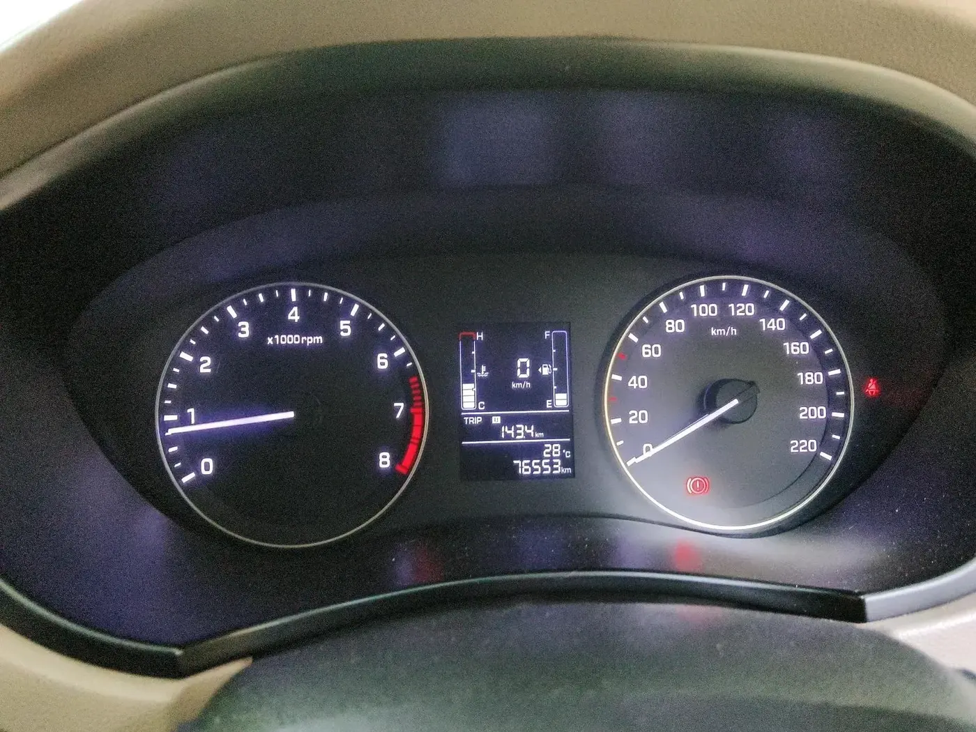2017 Hyundai Elite i20 MAGNA 1.2, Petrol, Manual, 76,553 km, interior