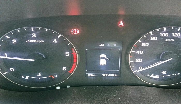 2016 Hyundai Creta SX (O) 1.6 DIESEL, Diesel, Manual, 1,05,440 km, interior