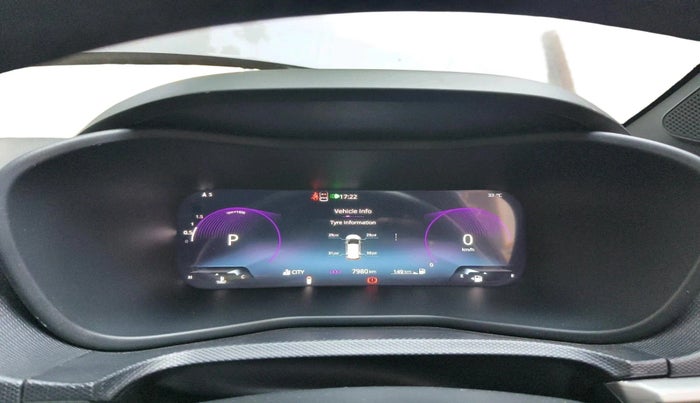 2024 Tata NEXON FEARLESS + SUNROOF DCA DUAL TONE 1.2 PETROL, Petrol, Automatic, 7,980 km, interior