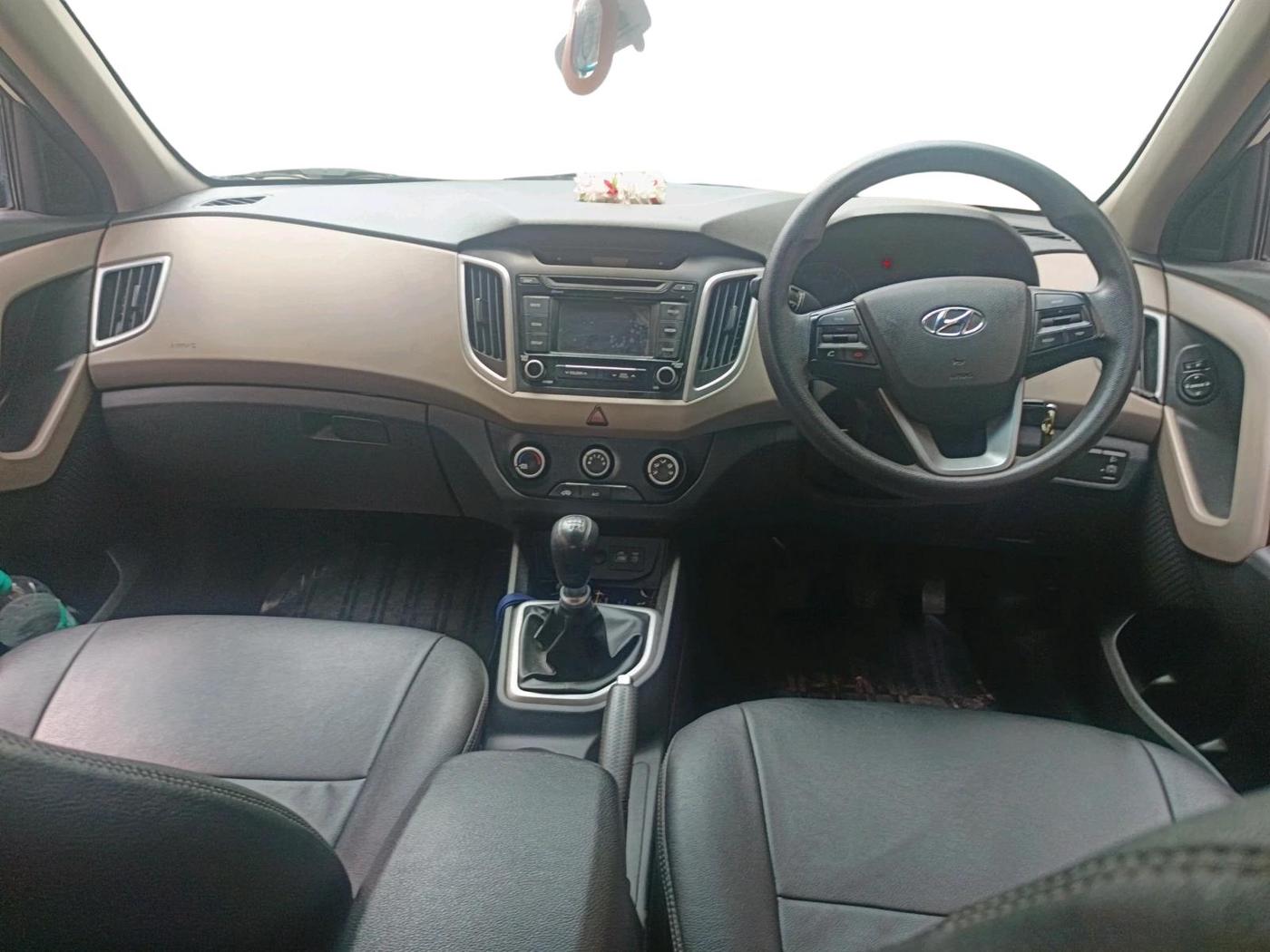 2018 Hyundai Creta E PLUS 1.6 PETROL, Petrol, Manual, 71,782 km, interior
