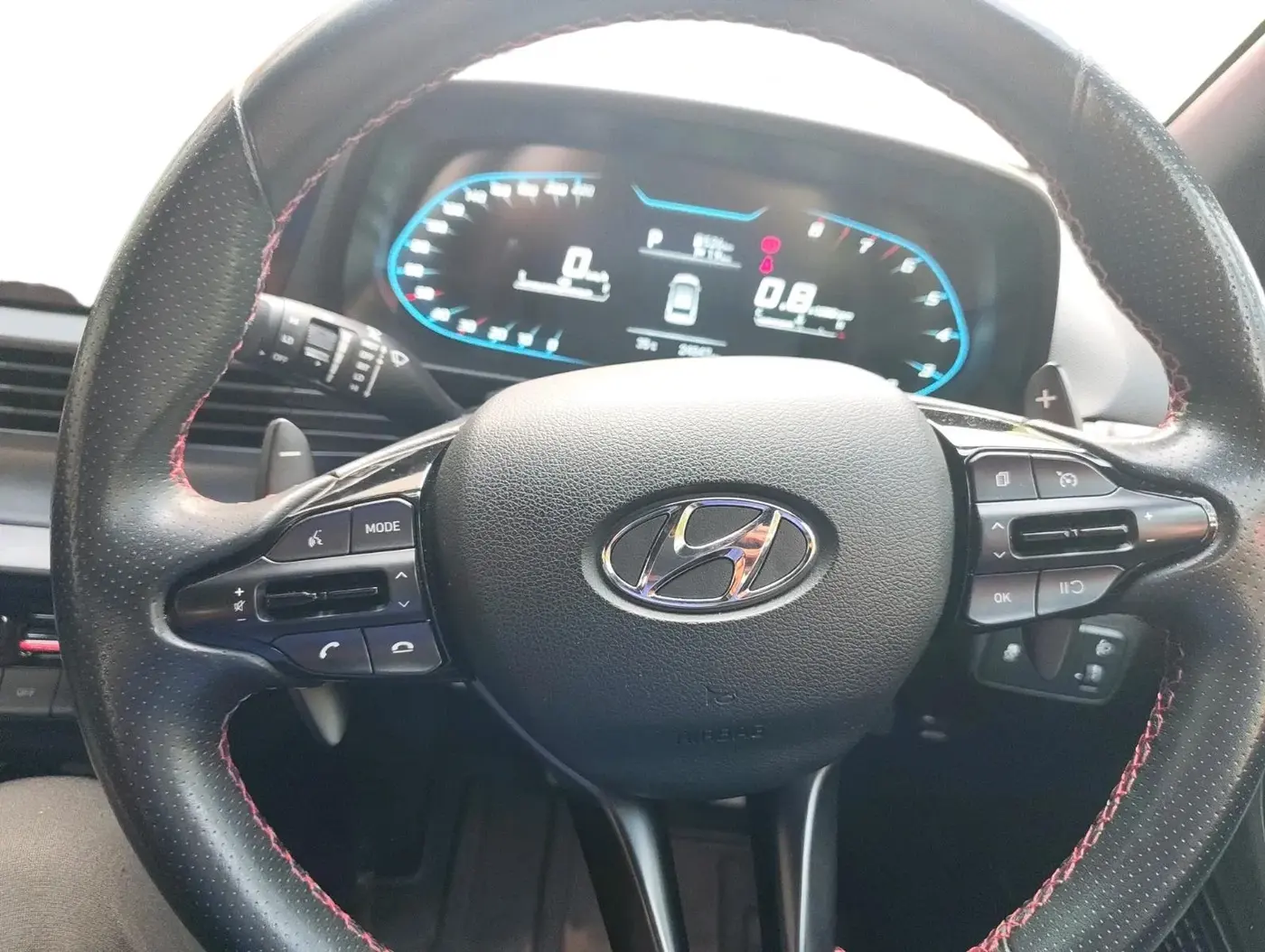 2023 Hyundai NEW I20 N LINE N8 1.0 TURBO GDI DCT, Petrol, Automatic, 24,847 km, interior