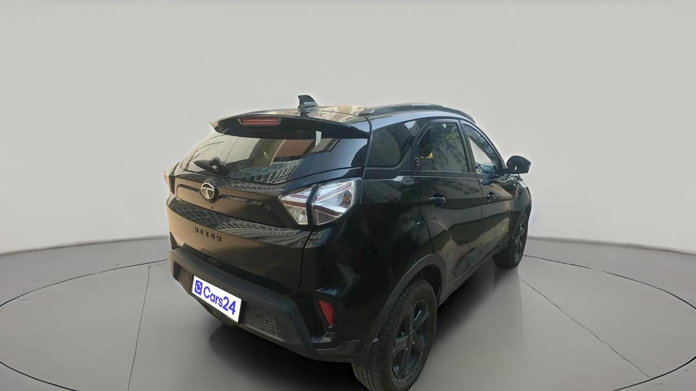 2023 Tata NEXON XZA PLUS SUNROOF DARK PETROL, Petrol, Automatic, 17,028 km, exterior