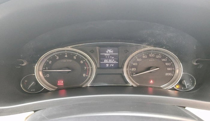 2017 Maruti Ciaz DELTA 1.4 MT PETROL, Petrol, Manual, 86,362 km, interior