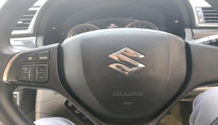 2017 Maruti Ciaz DELTA 1.4 MT PETROL, Petrol, Manual, 86,362 km, interior