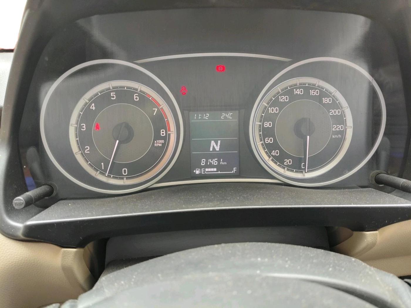 2017 Maruti Dzire VXI AMT, Petrol, Automatic, 81,461 km, interior