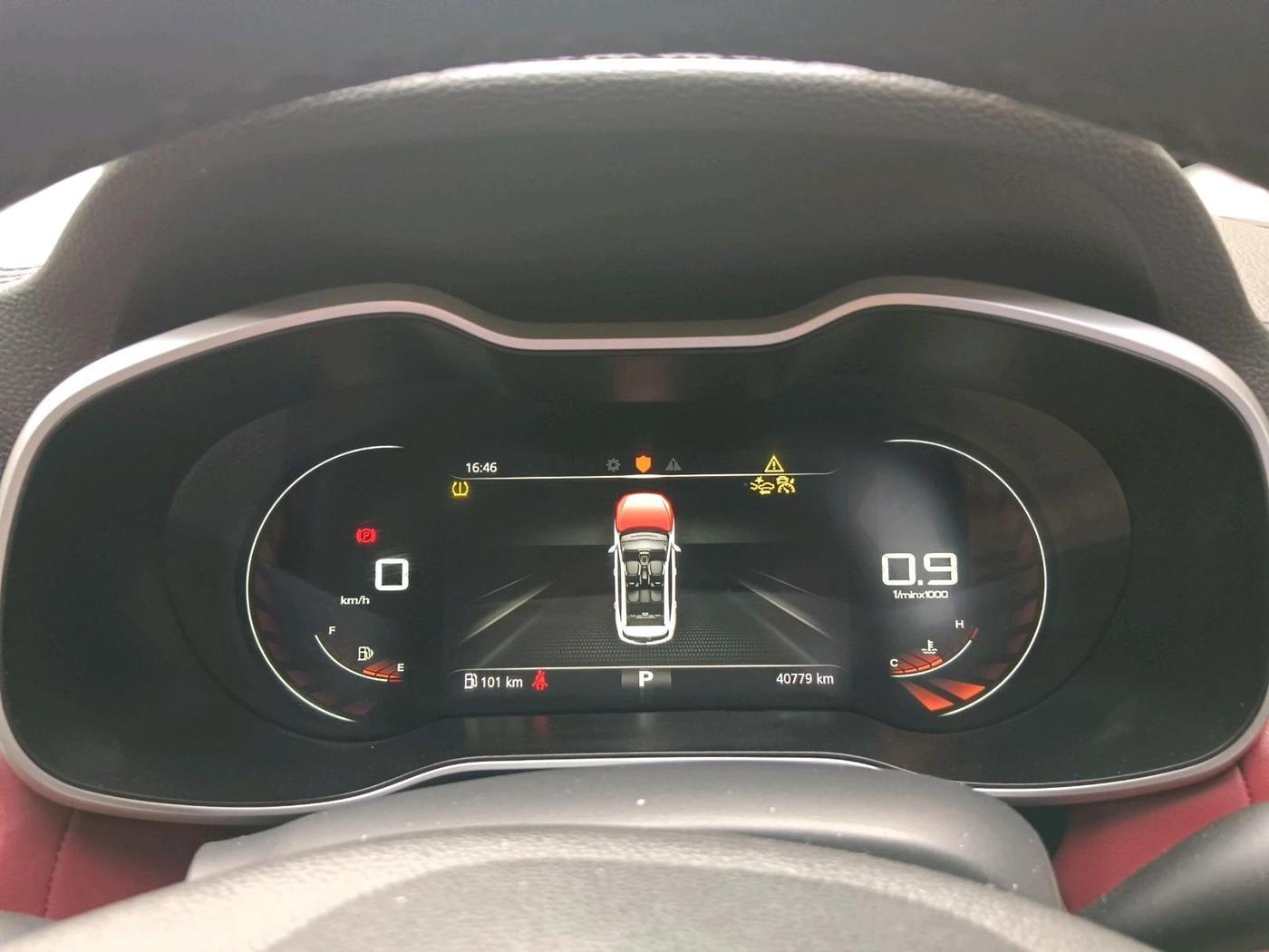 2022 MG ASTOR SAVVY 1.3 TURBO AT S RED, Petrol, Automatic, 40,779 km, interior