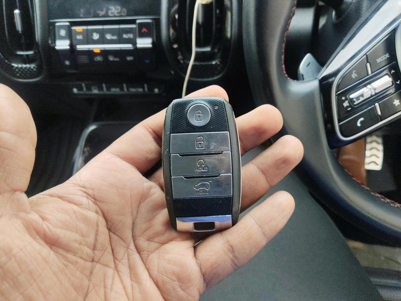 2022 KIA SONET GTX PLUS 1.5 AT, Diesel, Automatic, 49,016 km, interior
