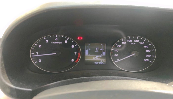 2018 Hyundai Creta SX 1.6 PETROL, Petrol, Manual, 58,786 km, interior
