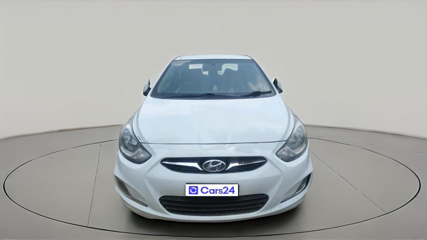 2012 Hyundai Verna FLUIDIC 1.6 CRDI SX OPT AT, Diesel, Automatic, 91,348 km, exterior
