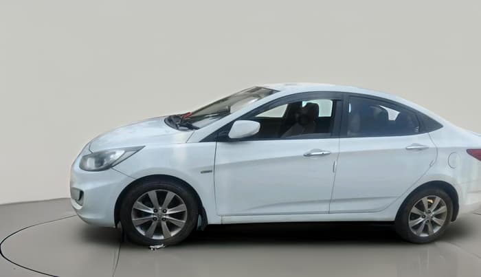 2012 Hyundai Verna FLUIDIC 1.6 CRDI SX OPT AT, Diesel, Automatic, 91,348 km, exterior