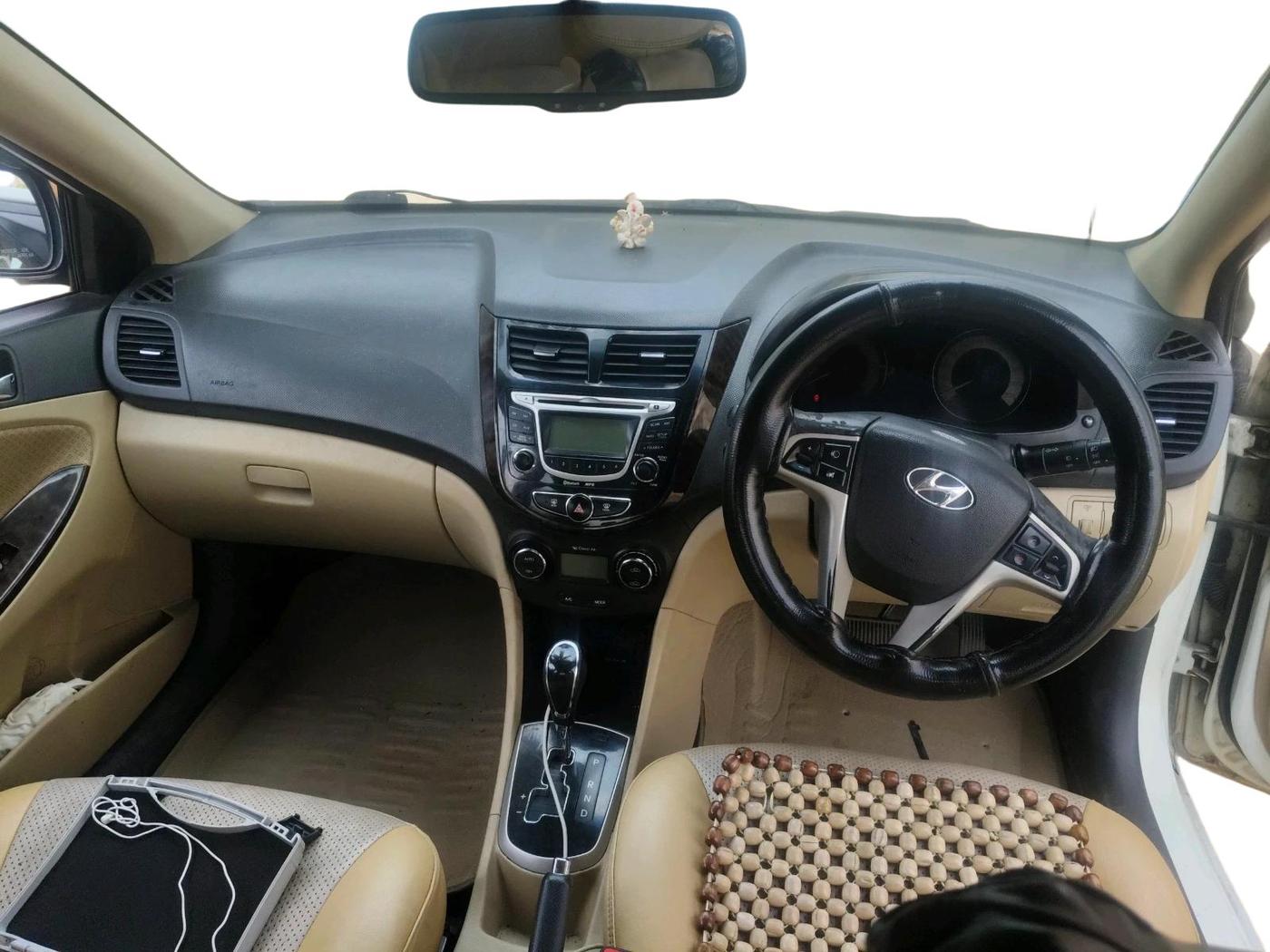 2012 Hyundai Verna FLUIDIC 1.6 CRDI SX OPT AT, Diesel, Automatic, 91,348 km, interior