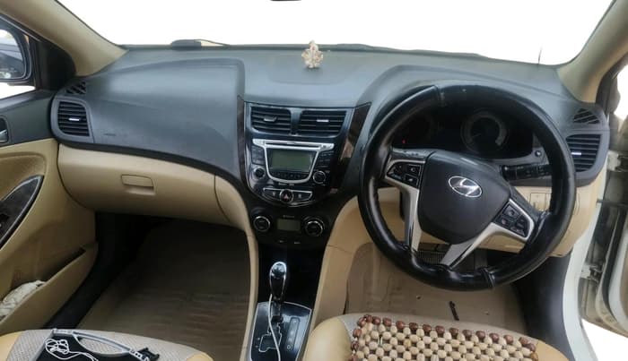 2012 Hyundai Verna FLUIDIC 1.6 CRDI SX OPT AT, Diesel, Automatic, 91,348 km, interior