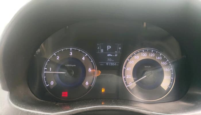 2012 Hyundai Verna FLUIDIC 1.6 CRDI SX OPT AT, Diesel, Automatic, 91,348 km, interior