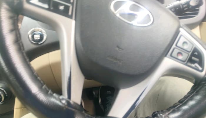 2012 Hyundai Verna FLUIDIC 1.6 CRDI SX OPT AT, Diesel, Automatic, 91,348 km, interior
