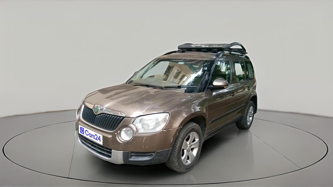2012 Skoda Yeti ACTIVE 2.0 TDI CR 4X2, Diesel, Manual, 1,33,069 km, exterior