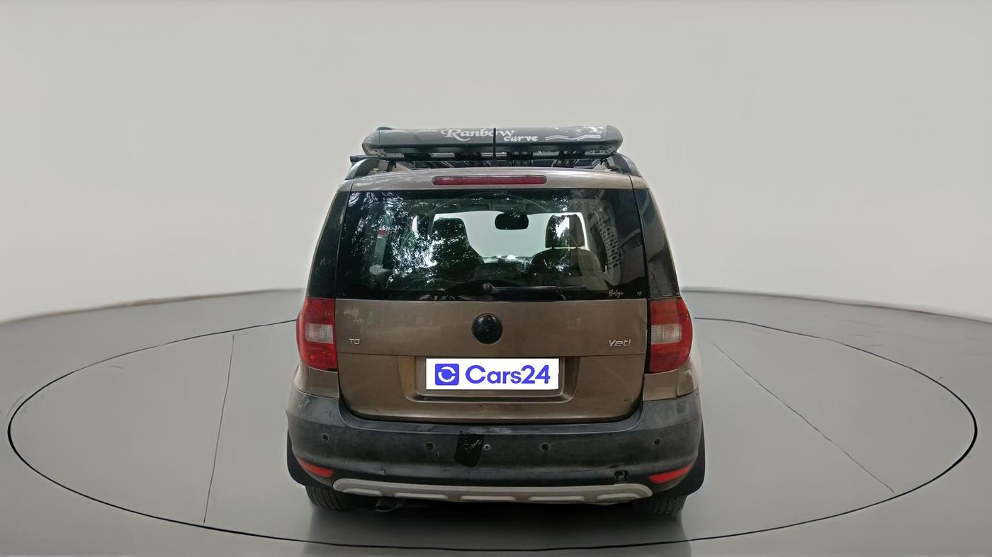 2012 Skoda Yeti ACTIVE 2.0 TDI CR 4X2, Diesel, Manual, 1,33,069 km, exterior