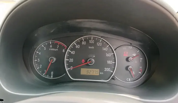2008 Maruti SX4 ZXI, Petrol, Manual, 92,775 km, interior