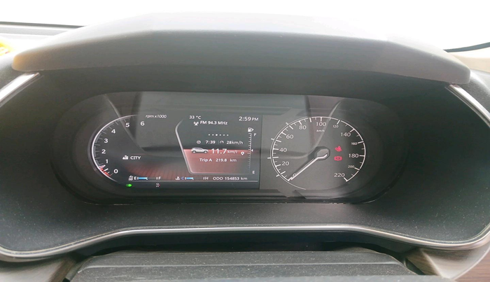 2020 Tata Harrier XZ PLUS 2.0L, Diesel, Manual, 1,54,853 km, interior