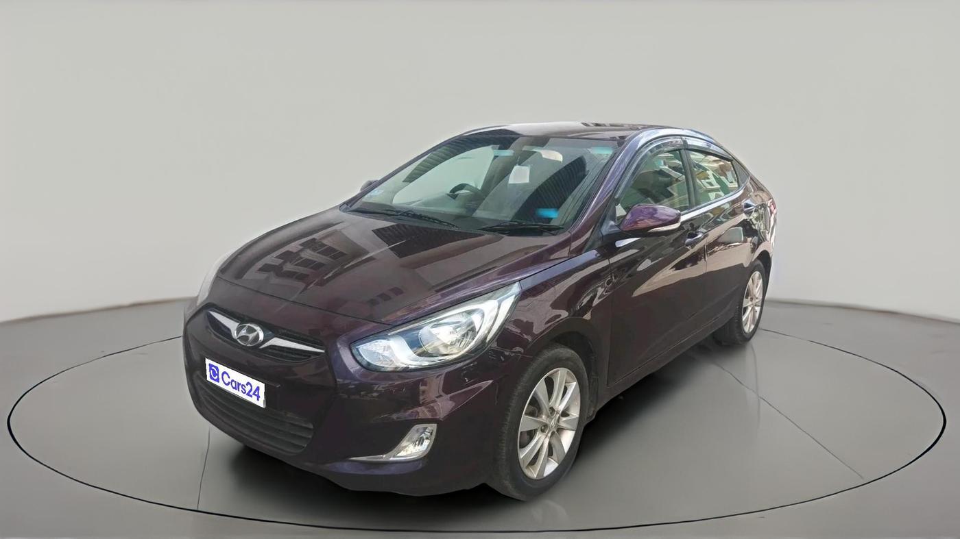2013 Hyundai Verna FLUIDIC 1.6 VTVT SX, Petrol, Manual, 59,752 km, exterior