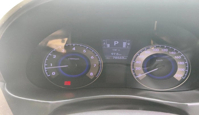 2015 Hyundai Verna FLUIDIC 4S1.6 VTVT S O AT, Petrol, Automatic, 78,563 km, interior