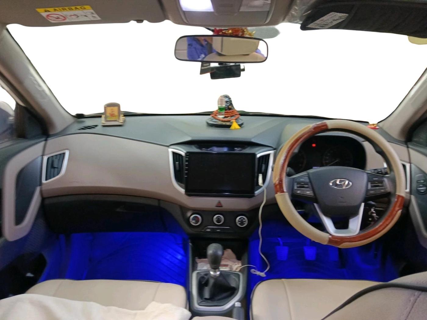 2019 Hyundai Creta EX 1.6 PETROL, Petrol, Manual, 23,229 km, interior