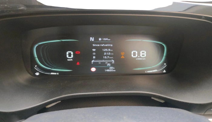 2023 KIA CARENS LUXURY PLUS 1.5 IMT PETROL, Petrol, Manual, 14,820 km, interior