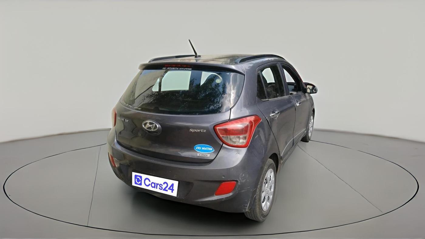 2014 Hyundai Grand i10 SPORTZ 1.1 CRDI, Diesel, Manual, 98,884 km, exterior