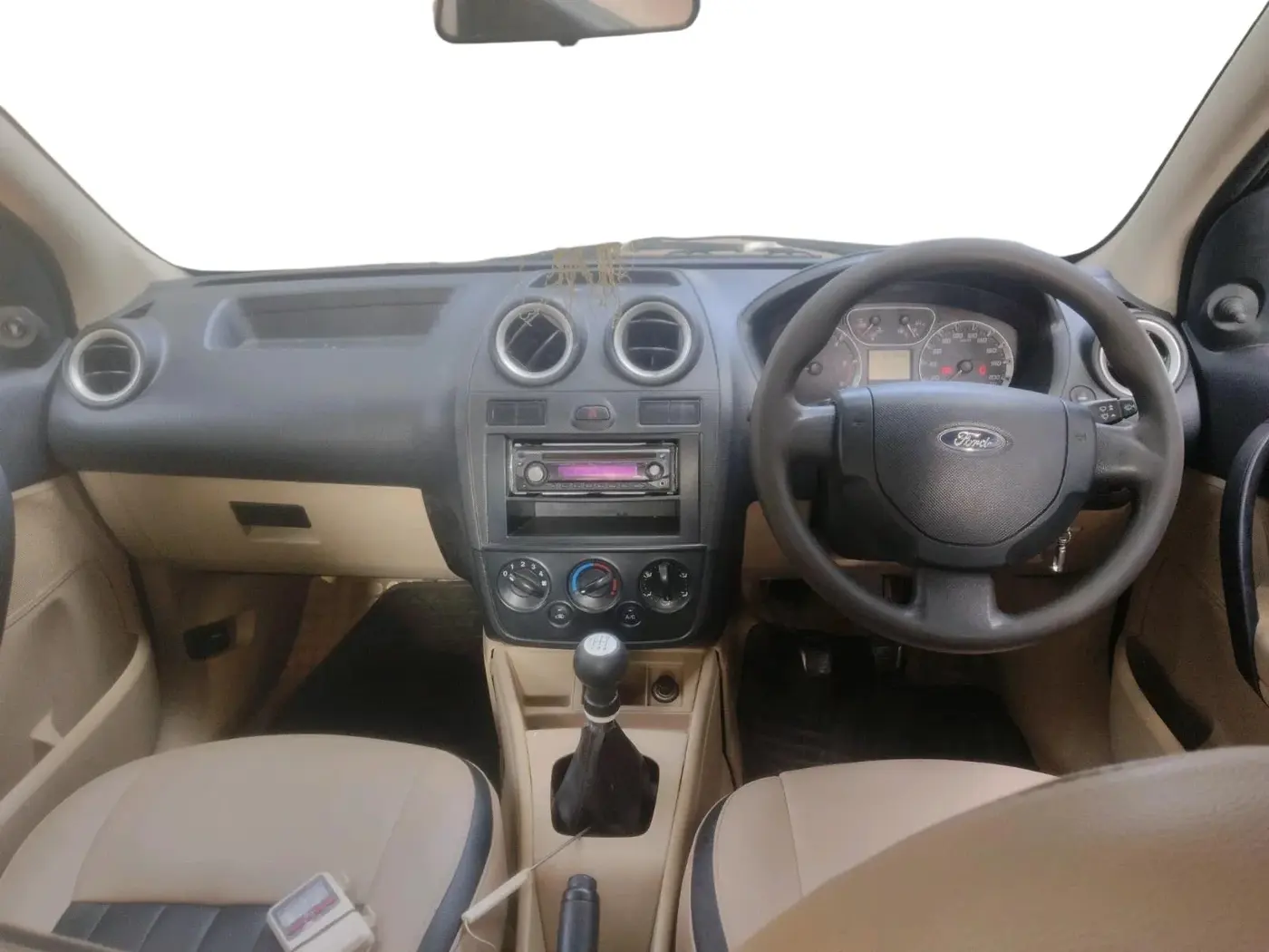 2008 Ford Fiesta EXI 1.4 DIESEL, Diesel, Manual, 1,65,624 km, interior