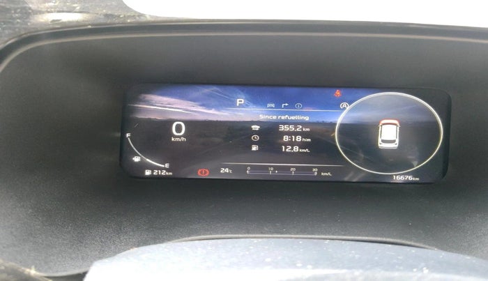 2024 KIA CARENS LUXURY PLUS 1.5 TURBO PETROL DCT 7 STR, Petrol, Automatic, 16,676 km, interior