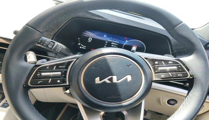 2024 KIA CARENS LUXURY PLUS 1.5 TURBO PETROL DCT 7 STR, Petrol, Automatic, 16,676 km, interior