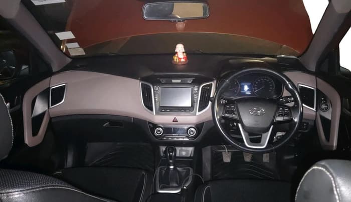 2018 Hyundai Creta SX 1.6 PETROL, Petrol, Manual, 1,15,000 km, interior