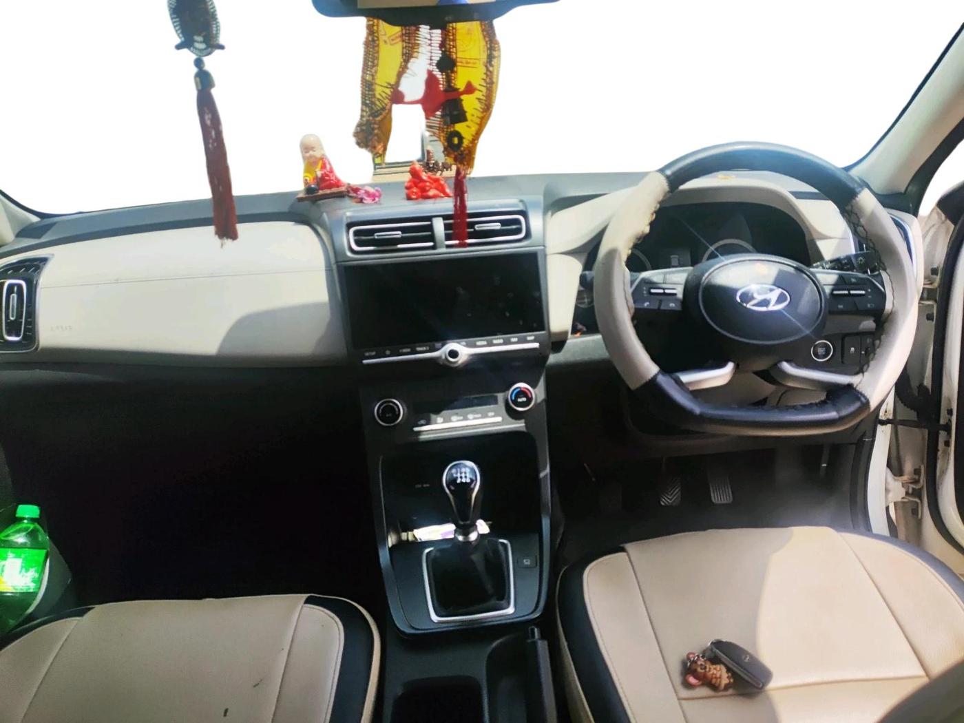 2020 Hyundai Creta SX 1.5 PETROL, Petrol, Manual, 1,00,254 km, interior