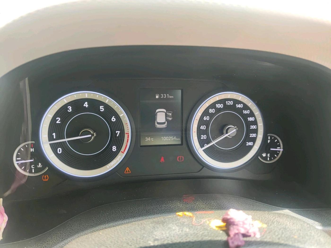 2020 Hyundai Creta SX 1.5 PETROL, Petrol, Manual, 1,00,254 km, interior