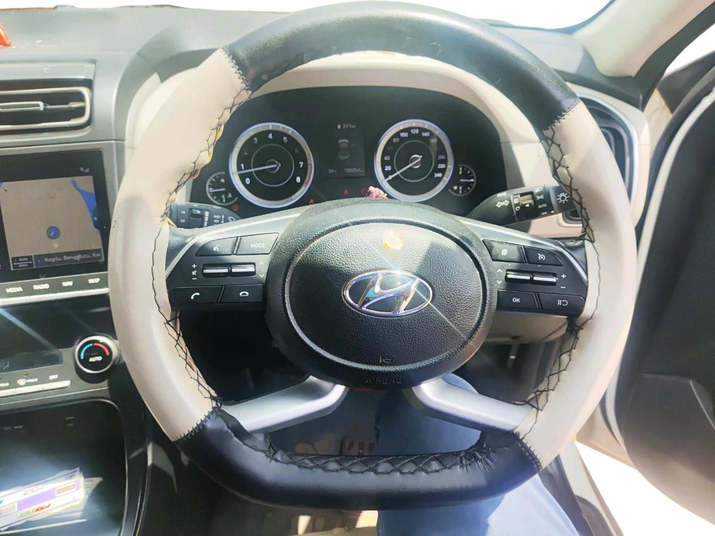 2020 Hyundai Creta SX 1.5 PETROL, Petrol, Manual, 1,00,254 km, interior