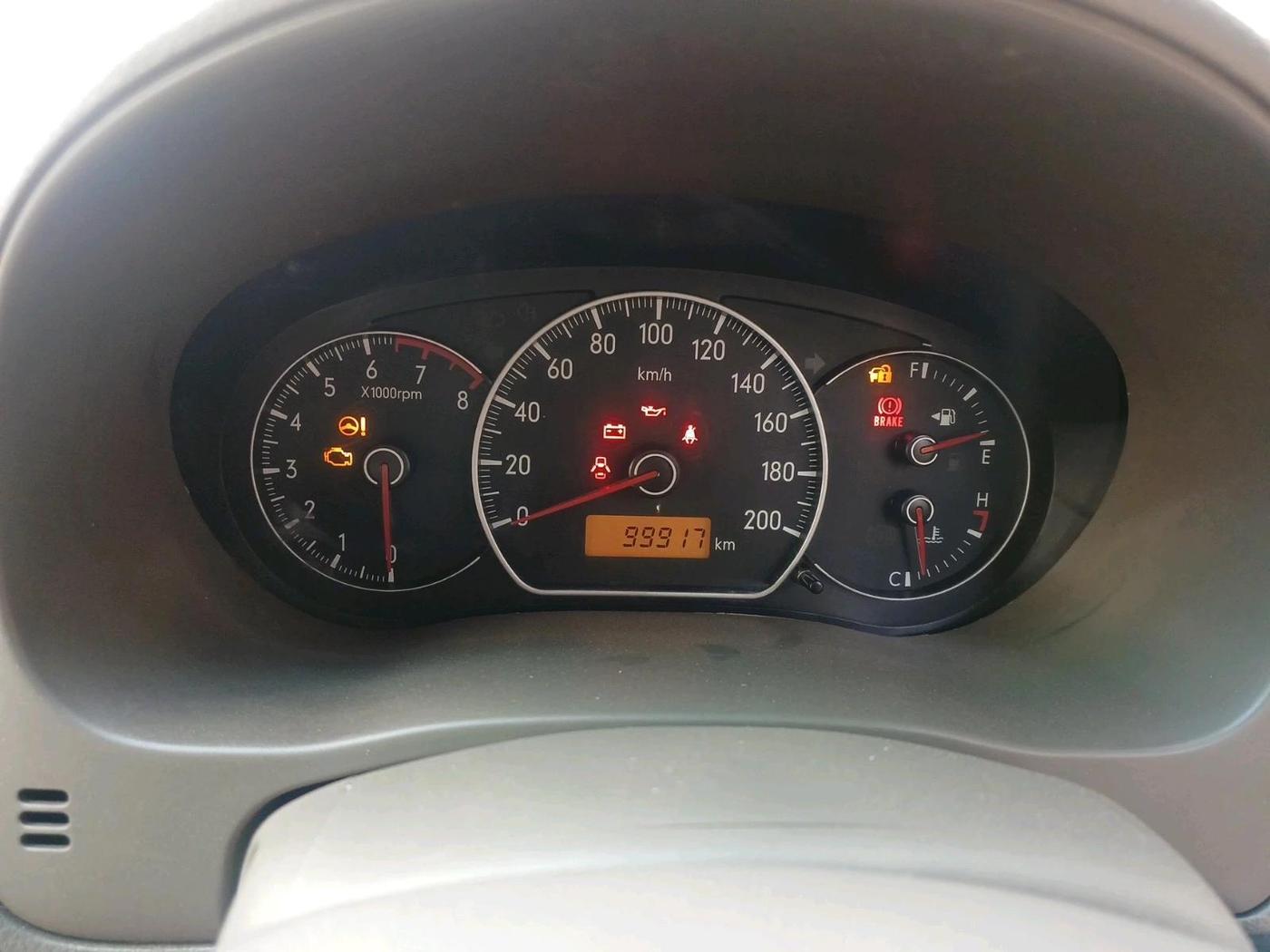 2011 Maruti SX4 ZXI, Petrol, Manual, 99,917 km, interior