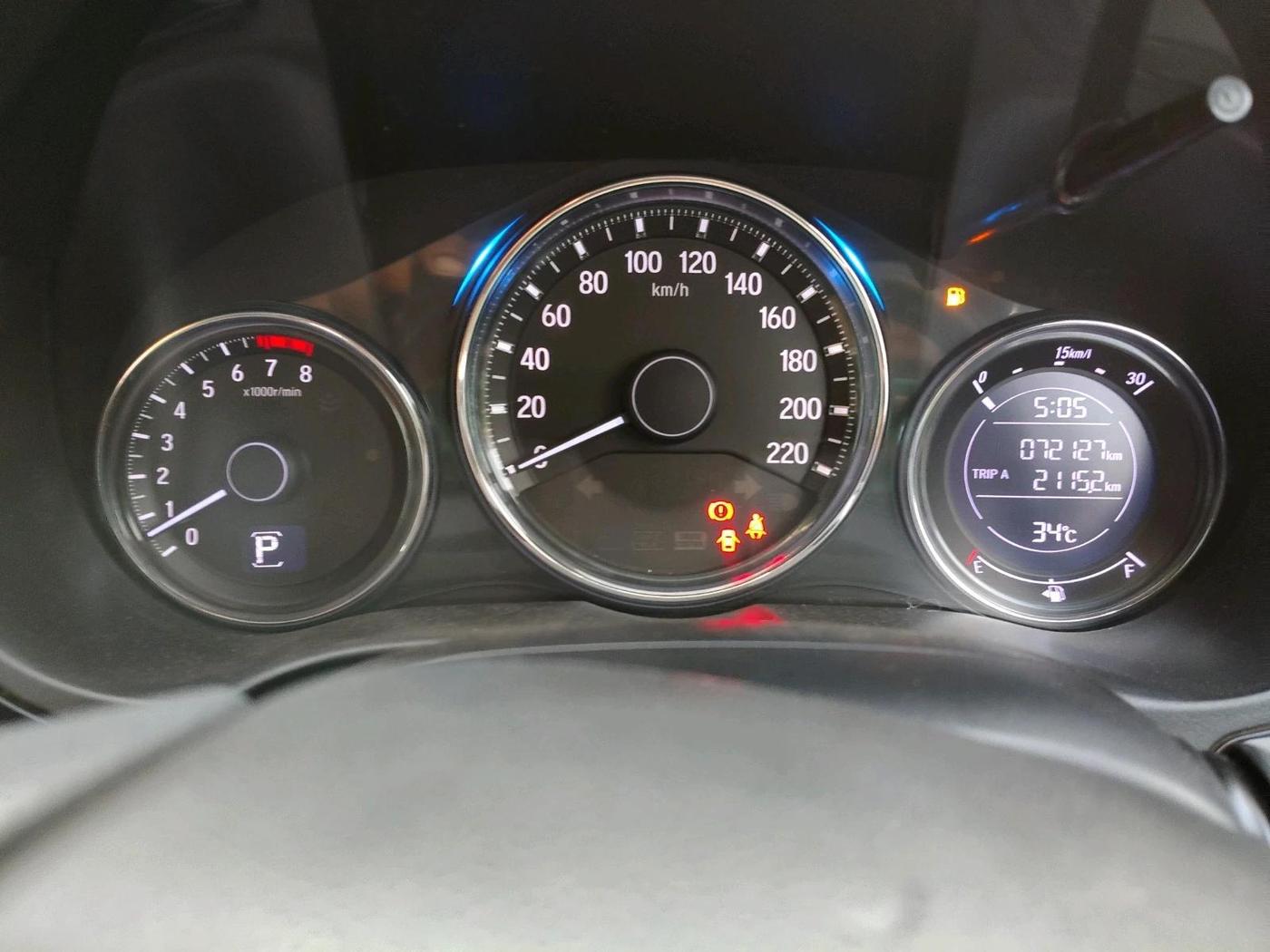 2019 Honda City 1.5L I-VTE V CVT, Petrol, Automatic, 72,127 km, interior
