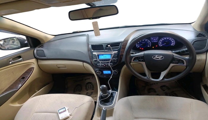 2013 Hyundai Verna FLUIDIC 1.6 VTVT SX, Petrol, Manual, 77,573 km, interior