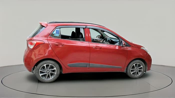 2018 Hyundai Grand i10 SPORTZ AT 1.2 KAPPA VTVT, Petrol, Automatic, 75,949 km, exterior