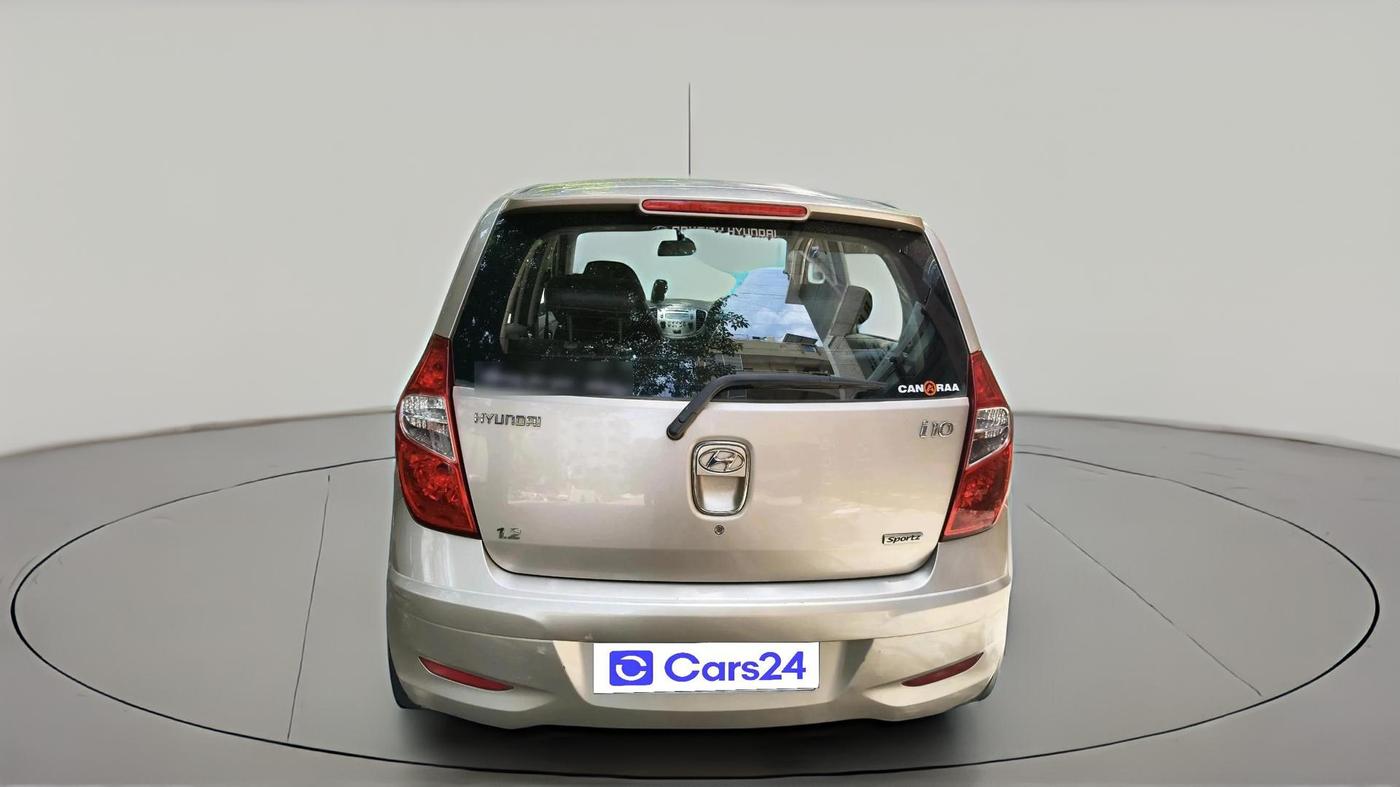 2011 Hyundai i10 SPORTZ 1.2, Petrol, Manual, 1,18,395 km, exterior