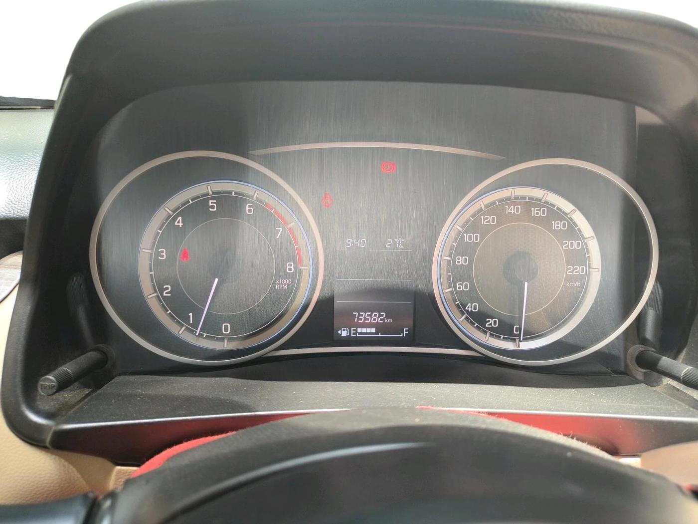 2023 Maruti Dzire ZXI, Petrol, Manual, 73,582 km, interior