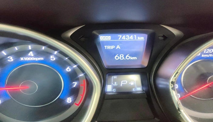 2013 Hyundai New Elantra 1.8 SX AT VTVT, Petrol, Automatic, 74,341 km, interior