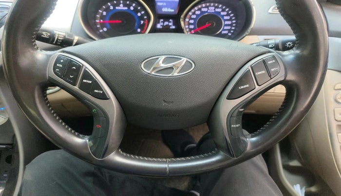 2013 Hyundai New Elantra 1.8 SX AT VTVT, Petrol, Automatic, 74,341 km, interior